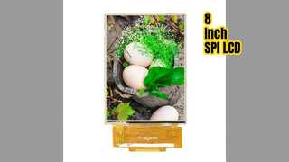 0,8-Zoll-SPI-LCD-TFT-Display 0x0 ILIV-Modul
