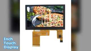 . Zoll-LCD-Display kapazitiver Touch 80x7 RGB