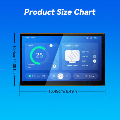 Ein guter Preis. JC1060P470C_I_W JD9165 Driver Chip and ESP32 Display System The Ultimate Display Solution for Your Business Needs industrial grade tft liquid crystal display 7 inch lcd screen Online