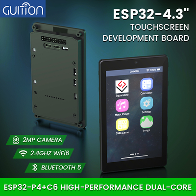 Ein guter Preis. JC4880P443C_I_W_Y Kit Avanzado ESP32: Pantalla Capacitiva 4.3'', WiFi 6 (C6), P4 Dual-Core und Unterstützung für Kamera Online