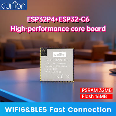 Ein guter Preis. JC-ESP32P4-M3-C6 Dual core RISC-V+Wi Fi 6: ESP32-P4 high-performance minimal system core board Online